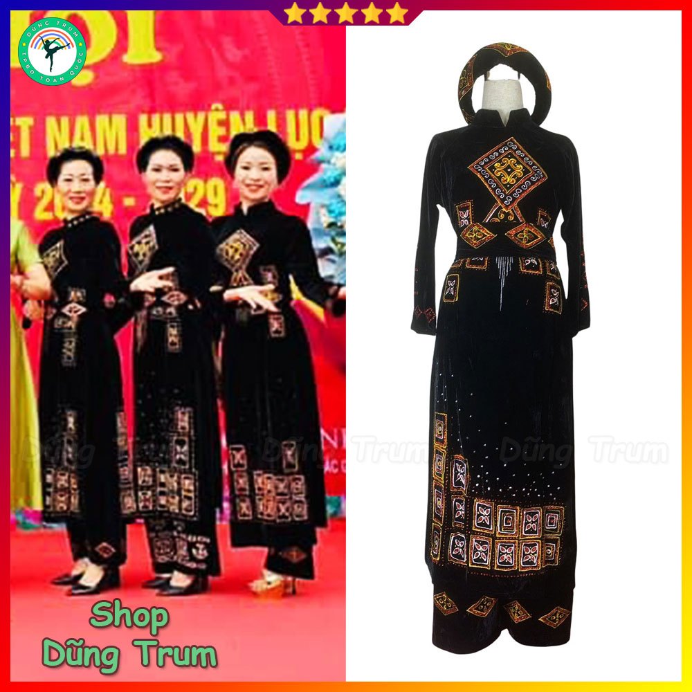 Trang phục dân tộc Tày hóa trang dân tộc siêu đẹp