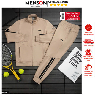 Bộ Adidas nam thu đông cao cấp chất nỉ dày dặn, phom dáng đẹp, mặc nhà, thể dục thể thao bản mới 2024 Menson MD4-891