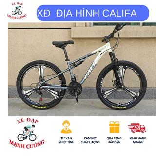 💥  XE ĐẠP  ĐỊA HÌNH  CALIFA  SIZE 24 VÀ 26   tặng 6 món phụ kiện