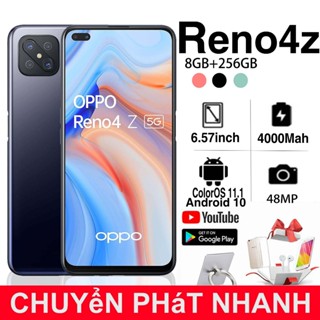 【Bảo hành một năm Điện thoại Oppo Reno 4Z 5G 8GB/256GB nguyên zin đẹp keng kèm cường lực ốp