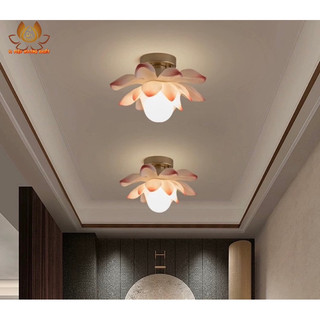 ĐÈN TRẦN HOA SEN DECOR TRANG TRÍ CAO CẤP