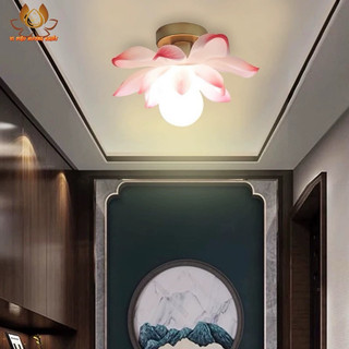 ĐÈN TRẦN HOA SEN DECOR TRANG TRÍ CAO CẤP