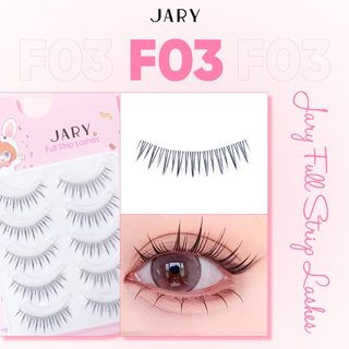 Lông Mi Giả Gân Trong Jary Full Strip Lashes