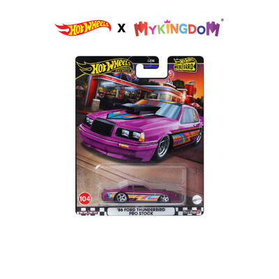 Đồ Chơi Siêu Xe BOULEVARD 86 FORD THUNDERBIRD PRO STOCK Hot Wheels HRT72/GJT68