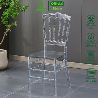Ghế nhựa trong suốt Phong Cách Hàn Quốc, Chụp Hình, Livestream, Trang Trí Phòng RelaxHomes