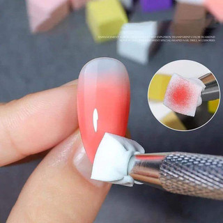 Set 100 mút dặm ombre tặng kèm bút kẹp cho thợ làm nails chuyên nghiệp ( Có bán lẻ từ 10 mút )