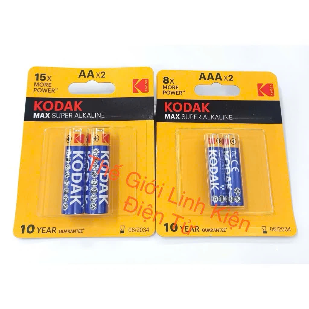 Pin 1.5Volt KODAK AA-AAA ( Vỉ )