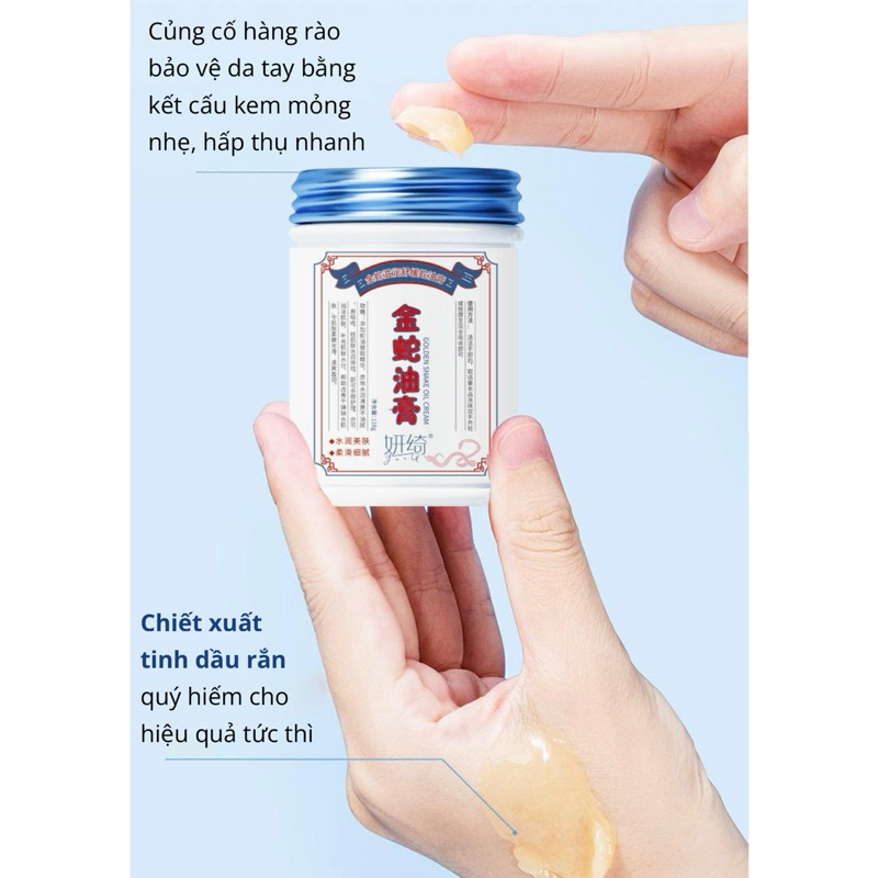 Kem dưỡng tay Đông Y Golden Snake - QUEENSHOP68