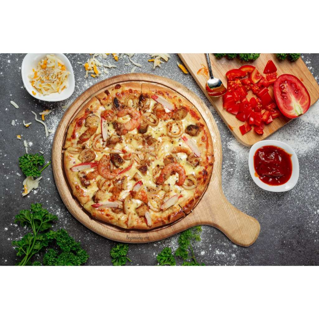 Pizza chicago vị bò mỹ Duchee (1 cái) [HN giao hàng hỏa tốc] - Ảnh 4