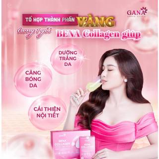[Mã COSDAY -50K đơn 150K] Bena Collagen Gana full hộp (hộp 30 gói) [THANH LÝ DATE T8.2025]