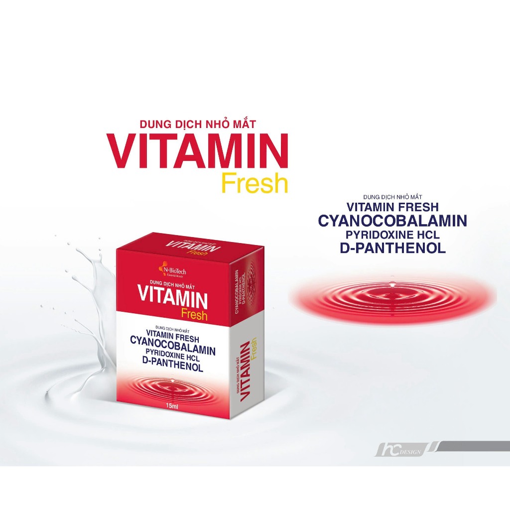 N-Biotech Dung dịch nhỏ mắt Vitamin Fresh