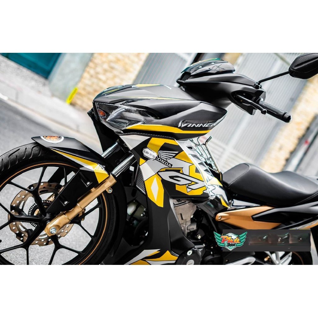 Tem Rời Winner X Đen nhám GTR (K) -1
