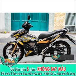 Tem Rời Winner X Đen nhám GTR (K) -1