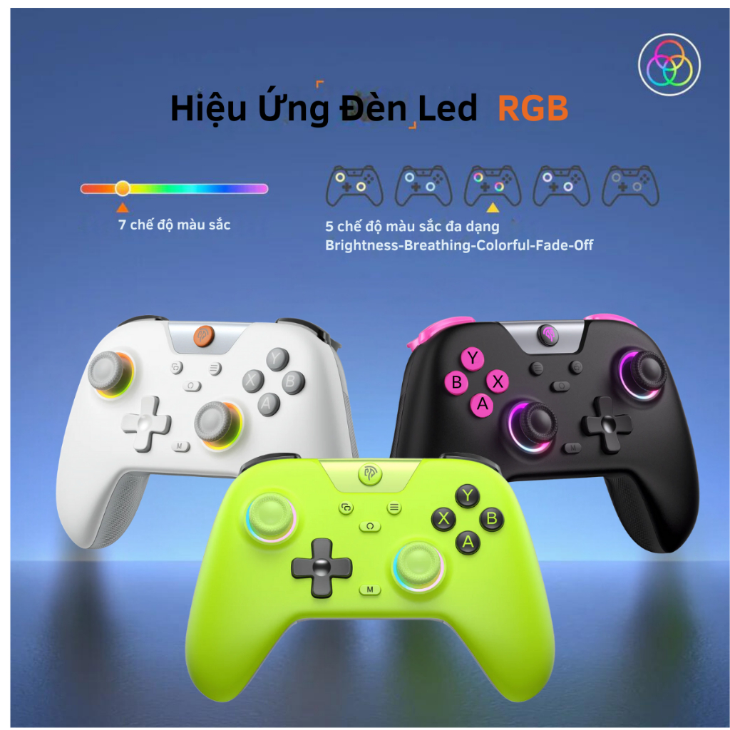 [BẢO HÀNH 1 NĂM]Tay cầm EasySMX X05  Hall Joystick & Hall Trigger-Tặng kèm bọc cần-Hàng Mới Có Sẵn | BigBuy360 - bigbuy360.vn