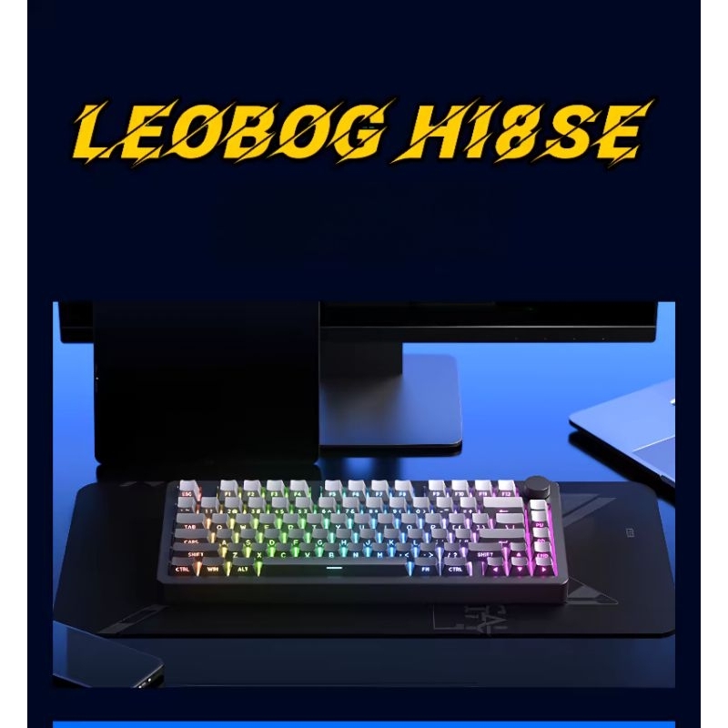 Bàn phím cơ 75% Leobog HI8, HI8 SE full nhôm CNC 3 modes kết nối | BigBuy360 - bigbuy360.vn
