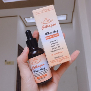 Serum Collagen Vit E 701 giúp da giảm thâm mờ nám tàn nhang.