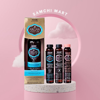  Dầu dưỡng tóc Hask Oil dưỡng tóc mềm mượt & phục hồi tóc hư tổn 