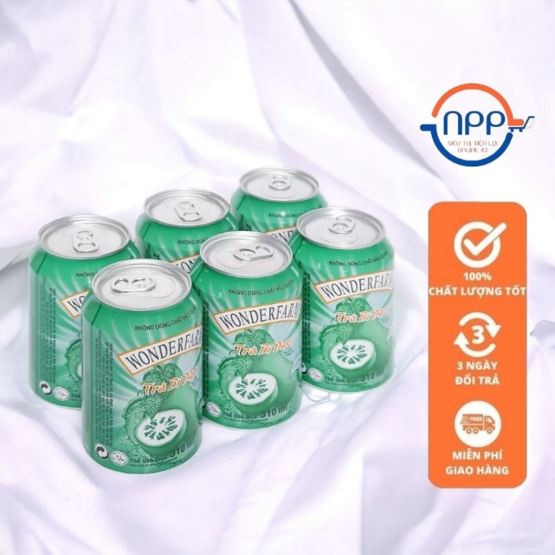 Trà Bí Đao Wonderfarm Lon 330ml