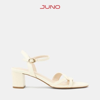  Giày Sandal Nữ 5cm Thời Trang JUNO Gót Vuông SD05108 