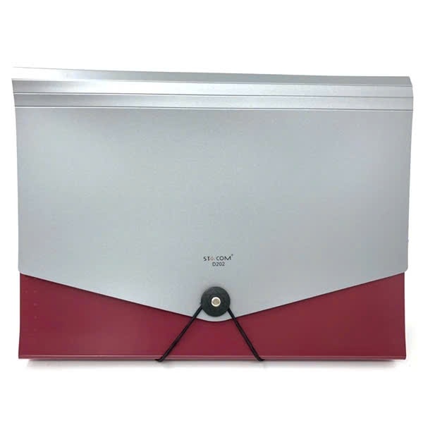 Bìa Cặp Stacom 6 Ngăn A4 D202