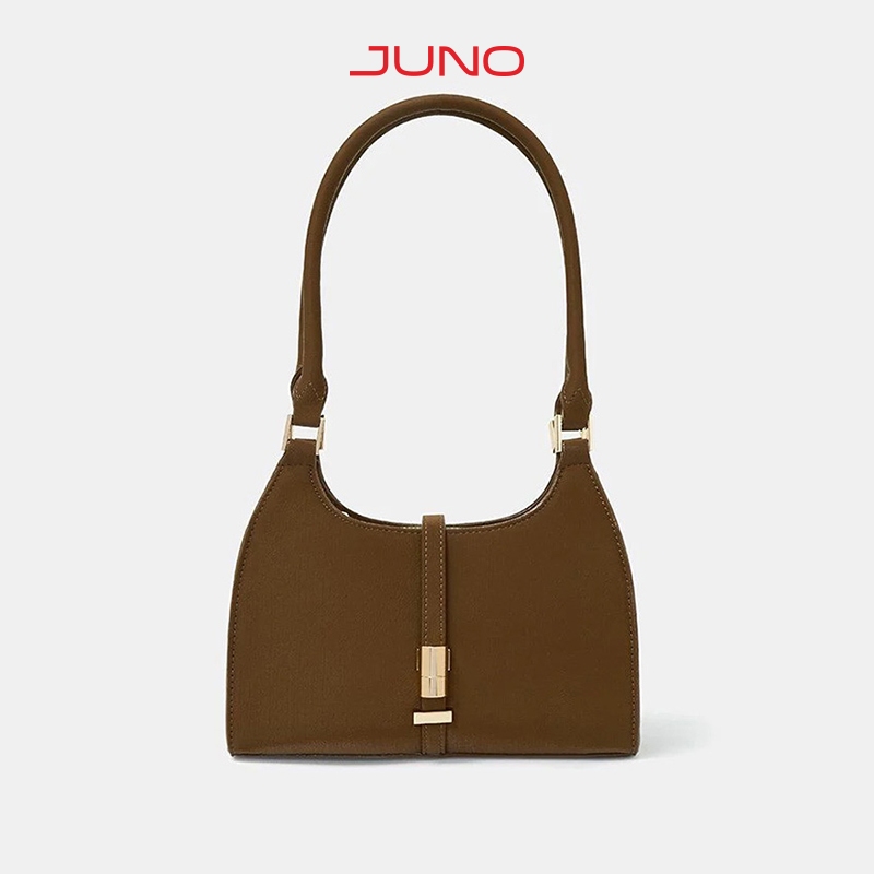 Túi Xách Nữ Thời Trang JUNO Cỡ Nhỏ Đeo Vai Trang Trí Khoá TXN834