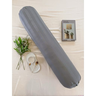 Vỏ gối ôm cotton sọc 3f Lyn House chăn ga gối nệm
