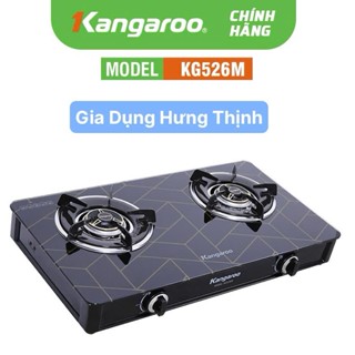 Bếp ga đôi Kangaroo KG526M Chính hãng trưng bày 99%+Tặng dây gas-bếp bền tốt tiết kiệm gas