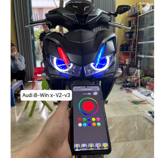 Đèn Audi Demi i8 A11 hiệu ứng cho Ex155 , Winner X , bảng mạch chỉnh app 7 màu