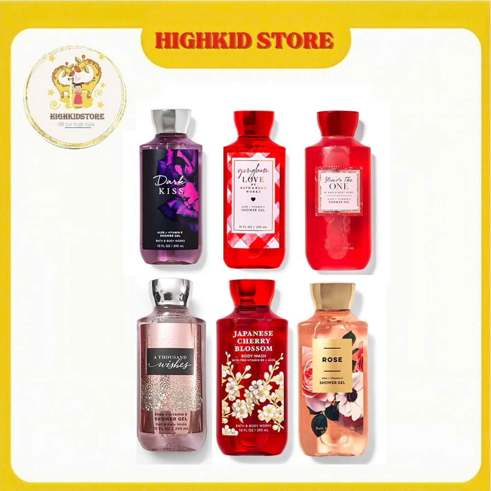 Sữa tắm Bbw Bath and Body Work Mĩ 295ml - Đủ bill
