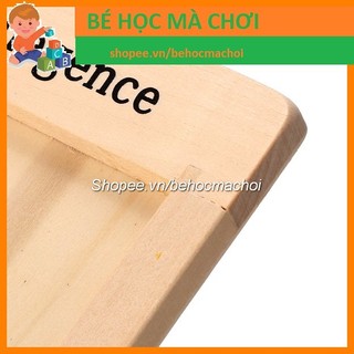 Wood Intellegence - Phát triển tư duy logic Xếp gạch và TRÍ UẨN tangram 40 chi tiết