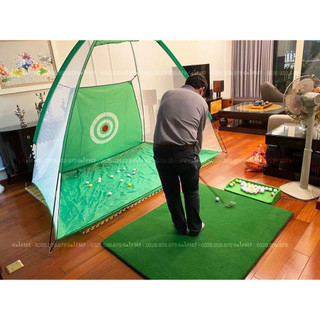 Lồng Tập Golf 2m x1.4m 3m x 2m (Tặng kèm bóng golf xốp và Tee cao su)