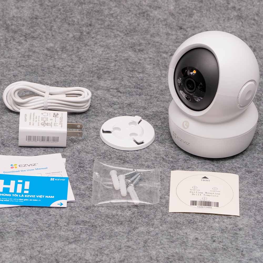Camera WIFI trong nhà xoay 360 Ezviz C6N PRO, H6C PRO 2K 3K 4K màu đêm thông minh, đàm thoại 2 chiều, theo dõi tự động | BigBuy360 - bigbuy360.vn
