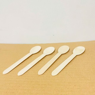 Set 10 Muỗng Gỗ Ăn Cơm