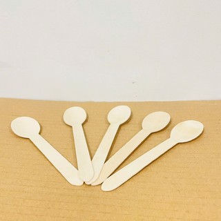 Set 10 Muỗng Gỗ Ăn Cơm