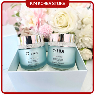  Kem dưỡng da Ohui ⚡CHÍNH HÃNG⚡ kem dưỡng kiềm dầu cải thiện thâm mụn OHUI MIRACLE AQUA Gel Cream 