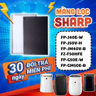 Màng lọc không khí Sharp FP-J40E-W / FP-J50V-H / FZ-F50HFE / FP-JM40V-B / FP-G50E-W / FP-GM50E-B
