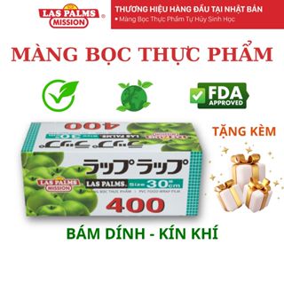Màng bọc thực phẩm hữu cơ LasPalm 30cmx120m sản phẩm từ Nhật Bản bảo vệ thực phẩm cho gia đình bạn