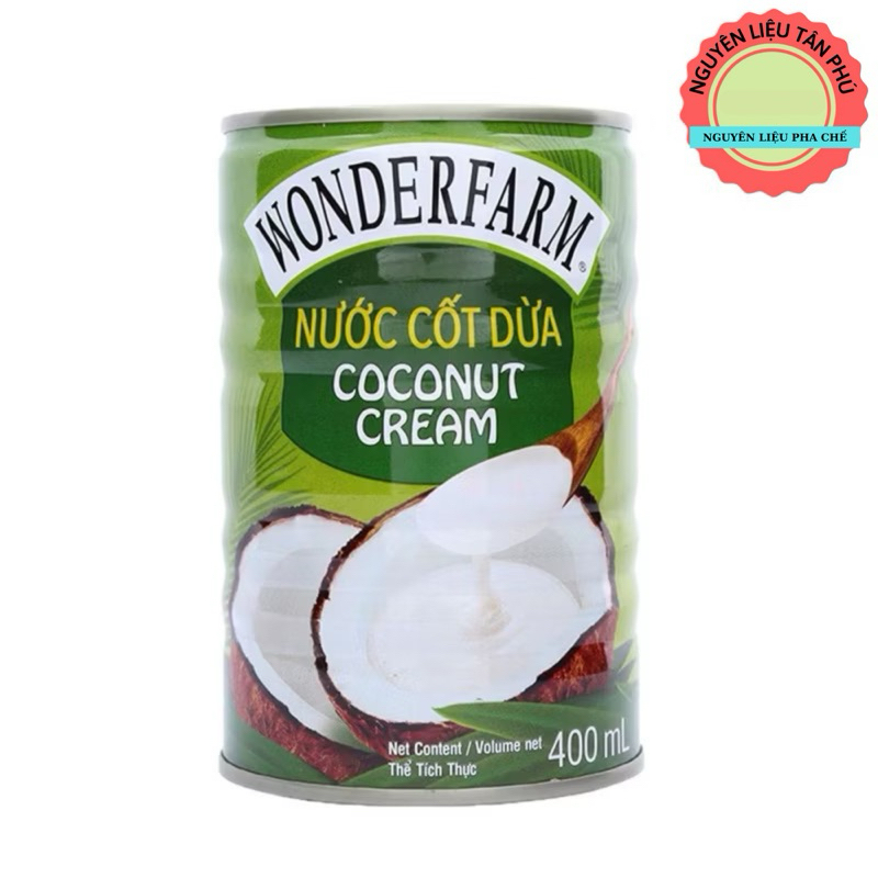 Nước cốt dừa Wonderfarm 400ml