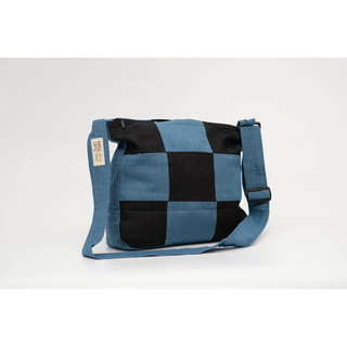 Túi Tote Vải Đeo Chéo Canvas Caro “Checked Bag”