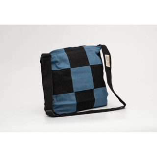 Túi Tote Vải Đeo Chéo Canvas Caro “Checked Bag”