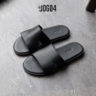 Dép da basic JOG04 - phiên bản 2025 , thiết kế hiện đại , mặt bọc da êm ái ( B3 )