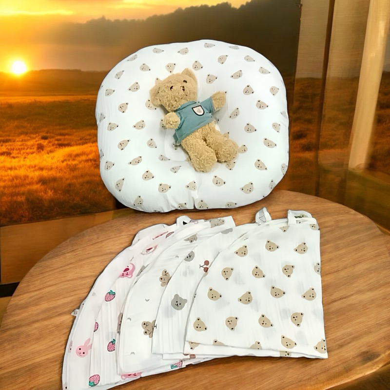 Vỏ gối chống trào ngược Anchee đũi gân kích thước cho gối 68x70cm