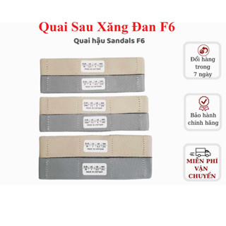 Quai hậu sandal f6s quai giày sandals màu be màu xám, phụ kiện quai xăng đan thay thế quai sau