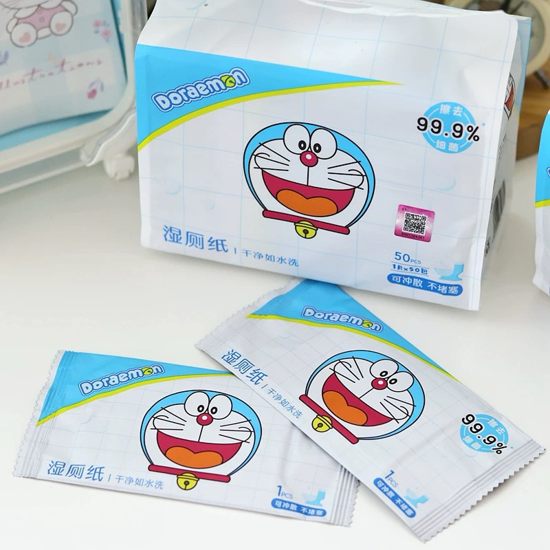 Khăn ướt doraemon doremon ( 1 cái )