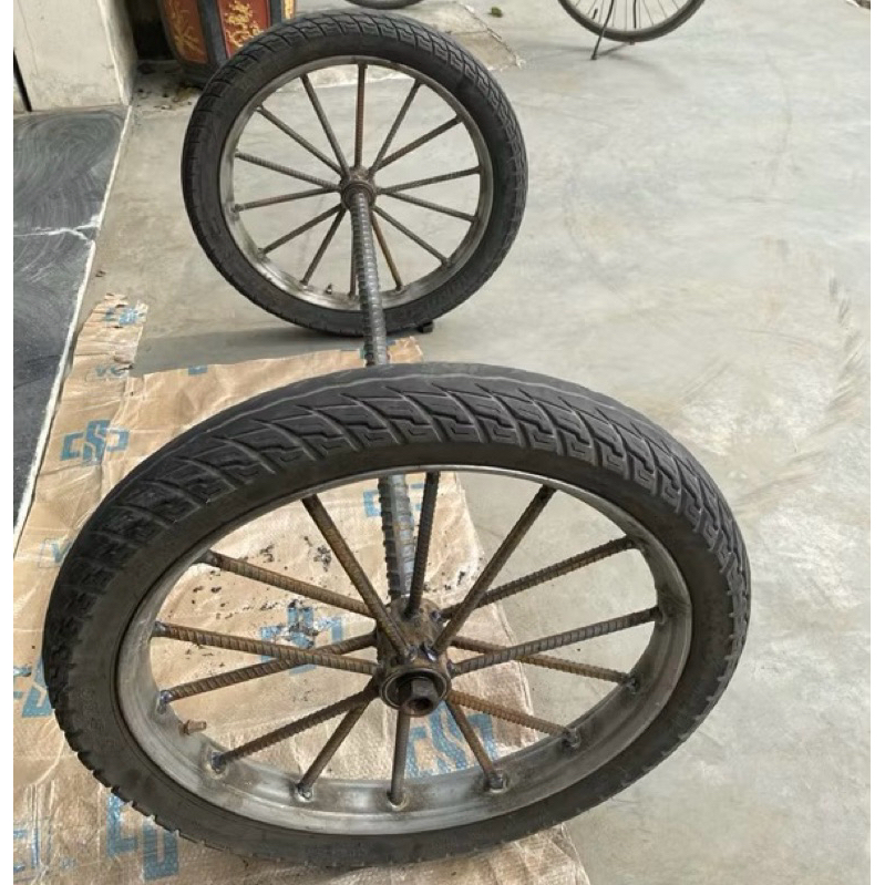 Bánh Xe Lôi , Xe bò , trục phi 28