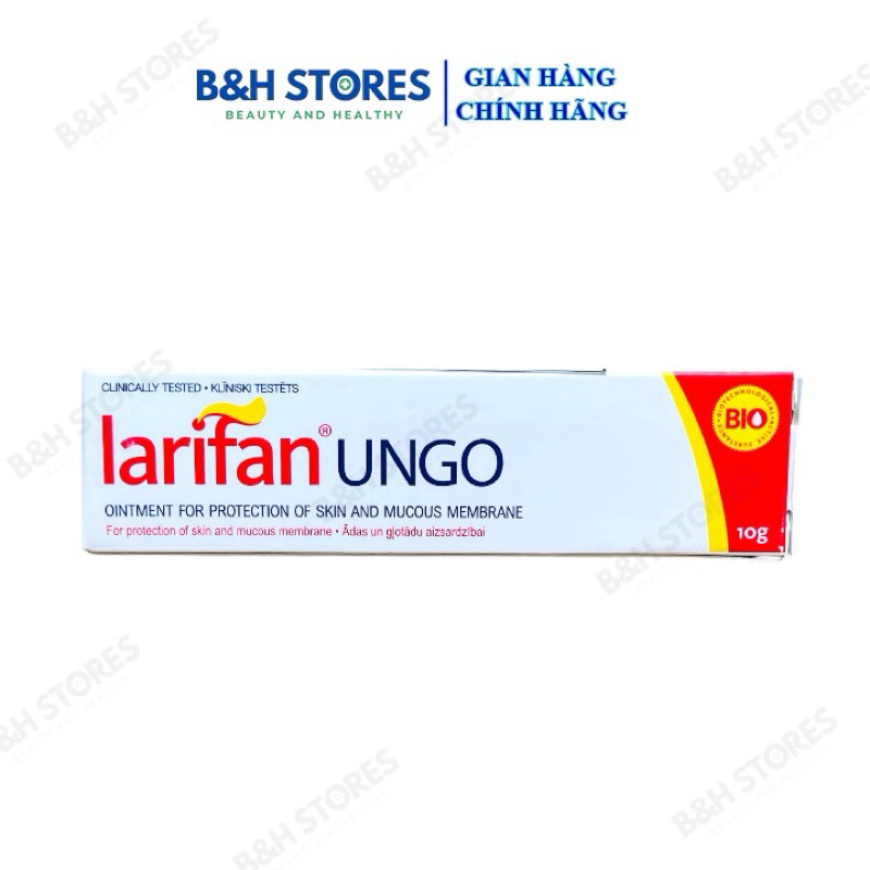 Larifan Ungo Sùi mào gà, Gai sinh dục, Chuỗi ngọc DV,  Mụn Cơm, Mụn Cóc Herpes 10g