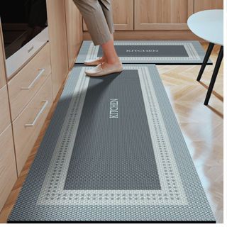 Thảm Lau Chân Nhà Bếp Silicon DARLINGHOME Bộ 2 Tấm Chống Trơn Trượt Siêu Thấm Hút Cao Cấp  Darl-168