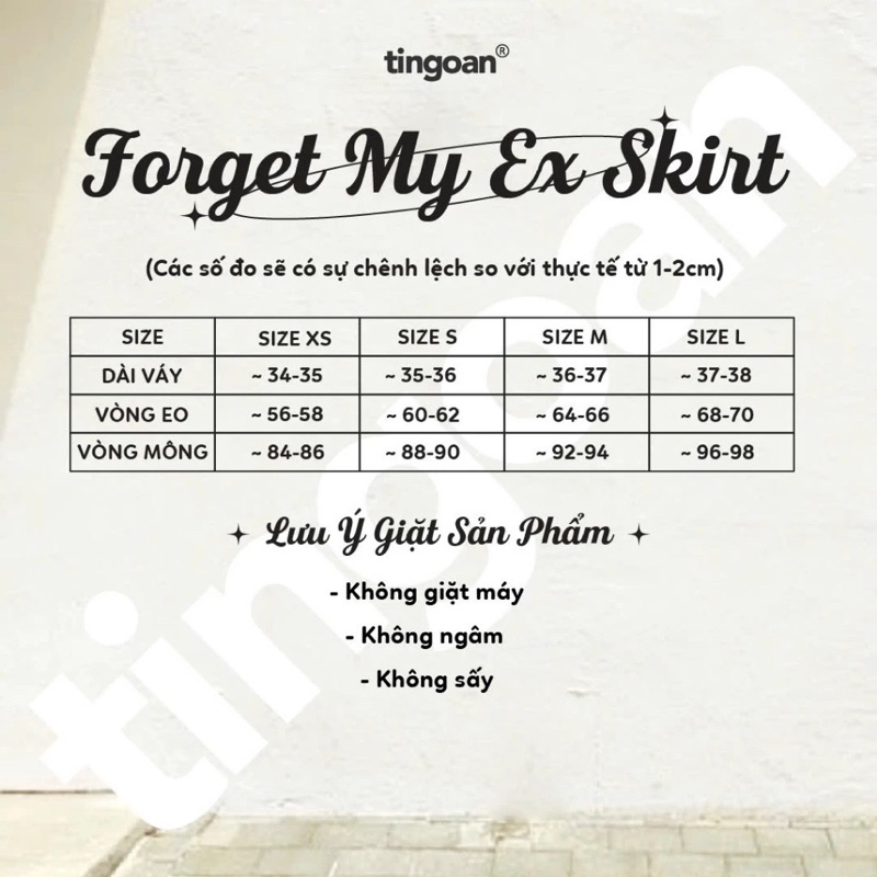 CHÂN VÁY FORGET TÍ NGOAN (CHỐT SIZE QUA 💬) | BigBuy360 - bigbuy360.vn
