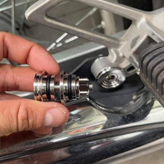 Bộ khâu ốc thái treo pô xe Fu Led, Fu Neo, S110, Wave 125 thái chất liệu inox 304