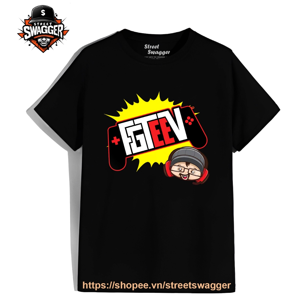Áo Thun Xuất Mỹ Unisex FGTeeV Brings You The Premiere YouTube Channel for Family Gamers